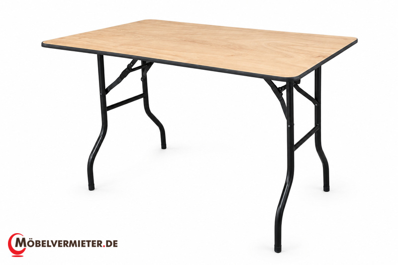 Banketttisch gerade HL, 120 x 80cm